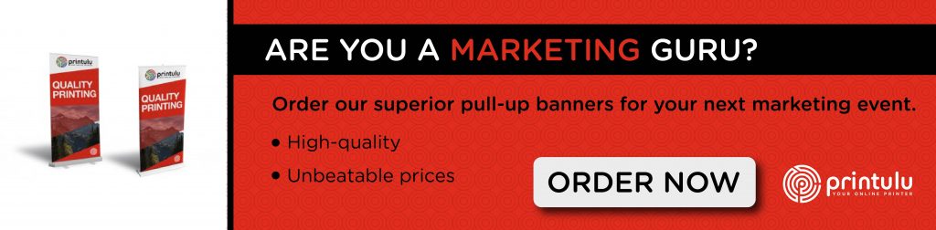 Order pull-up banners now for your next marketing event!