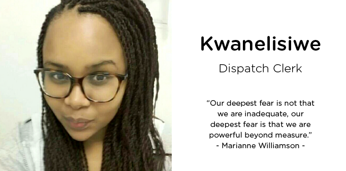 Kwanelisiwe - dispatch clerk