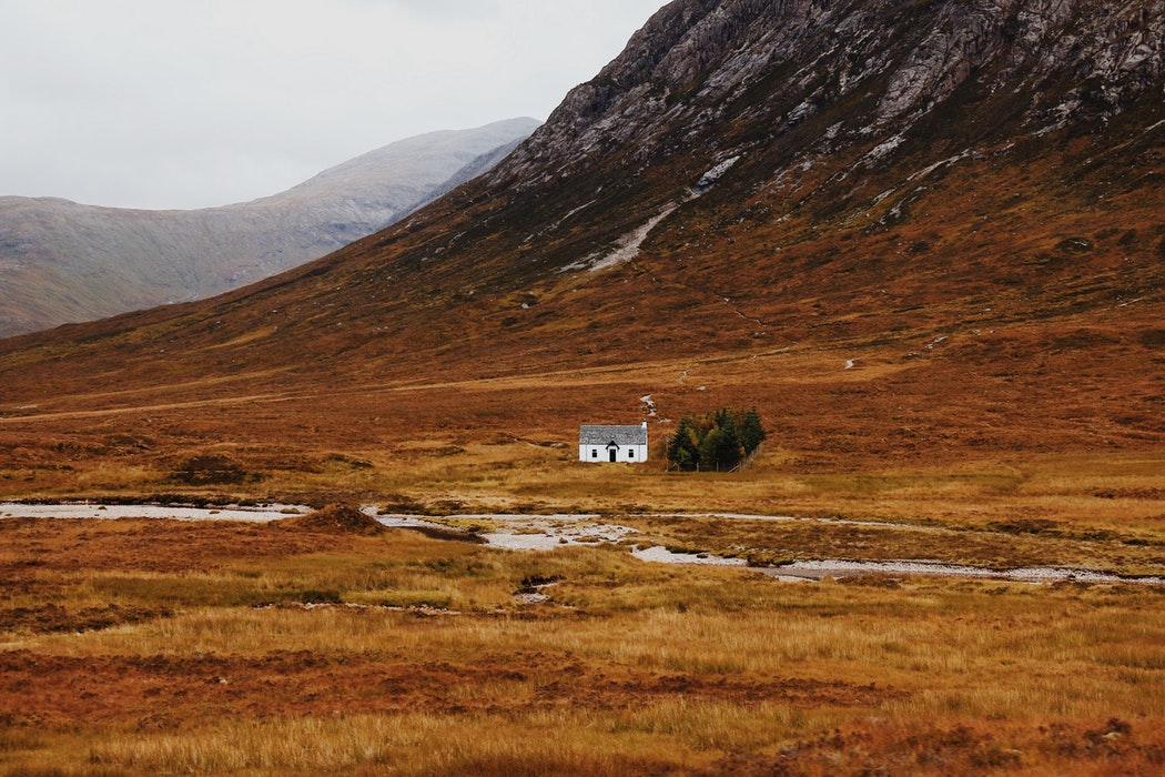 House in the middle of nowhere