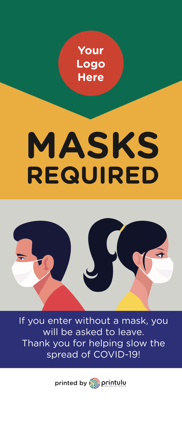 Masks required banner