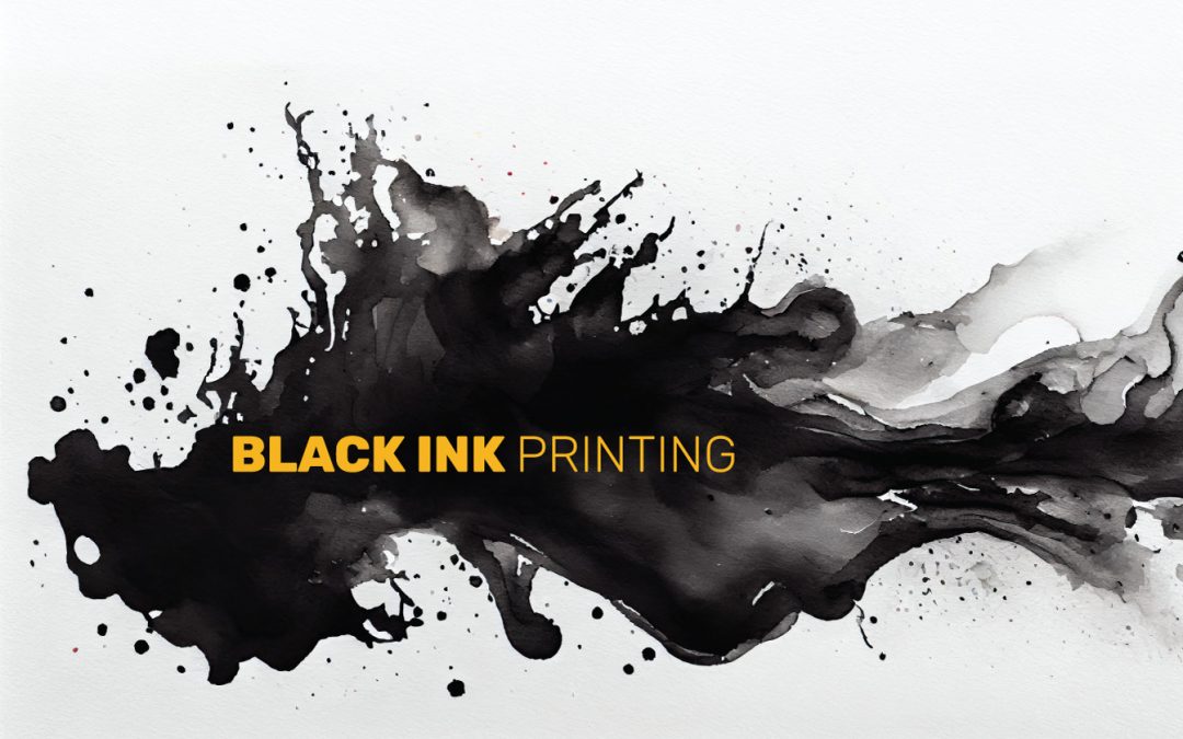 Black Ink Printing – How to Set it Up