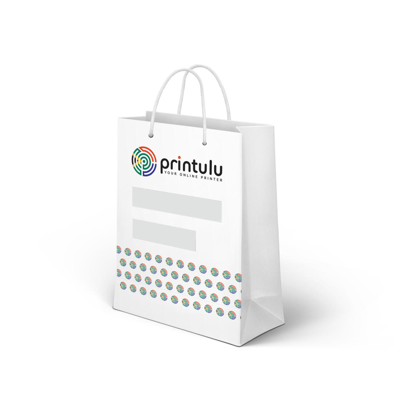 Paper bags printed with logo 2025